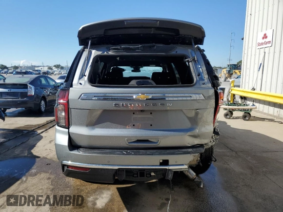 2024 Chevrolet Suburban LS with VIN 1GNSCBKD3RR252188, listed as a Copart auction lot 76882484 with 11,997 mi miles and Salvage Title. Bid and sale history available at DreamBid. Image 6.