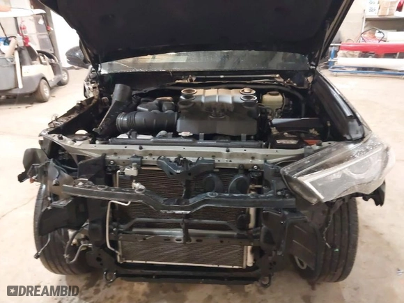 2017 Toyota 4Runner SR5 with VIN JTEBU5JR8H5421711, listed as a IAAI auction lot 41731575 with 87,356 mi miles. Bid and sale history available at carsss.com. Image 10.