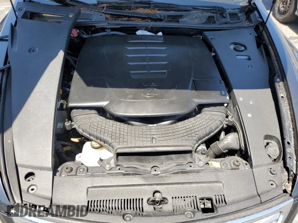 2010 Lexus LS 460 with VIN JTHBL5EF2A5092421, listed as a Copart auction lot 66756174 with 214,879 mi miles and Salvage title. Bid and sale history available at DreamBid. Image 11.