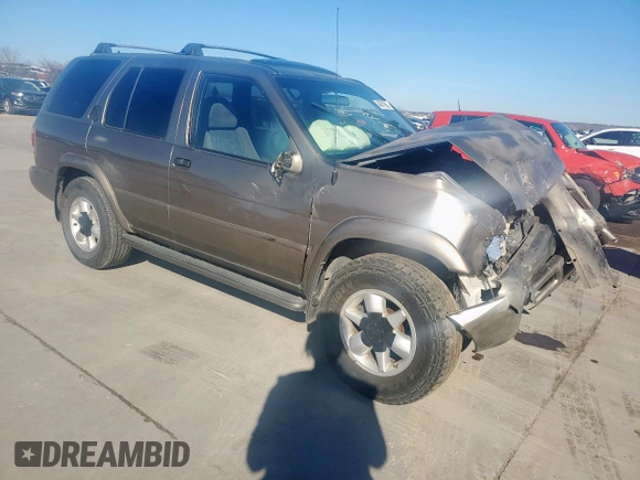 2001 Nissan Pathfinder LE z VIN JN8DR07Y41W529537, wystawiony jako Copart lot #46712895 z przebiegiem Nie podano mil oraz Szkoda całkowita • Salvage title. Historia ofert i sprzedaży dostępna na DreamBid. Obrazek 4.