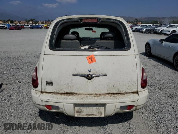 2006 Chrysler PT Cruiser Touring with VIN 3A4FY58B96T337505, listed as a Copart auction lot 59934275 with 210,199 mi miles and Clean title. Bid and sale history available at DreamBid. Image 6.