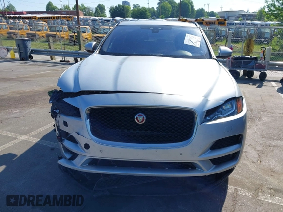 2018 Jaguar F-Pace 35t Prestige with VIN SADCK2EV7JA252495, listed as a IAAI auction lot 42182757 with 48,230 mi miles and . Bid and sale history available at DreamBid. Image 13.