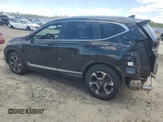 2017 Honda CR-V Touring with VIN 5J6RW1H93HL003929, listed as a Copart auction lot 53295705 with 67,097 mi miles and Salvage Title. Bid and sale history available at carsss.com. Image 2.