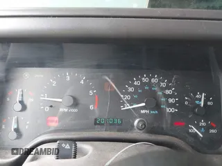 2000 Jeep Wrangler Sahara with VIN 1J4FA59S2YP734290, listed as a IAAI auction lot 41874866 with 201,036 mi miles. Bid and sale history available at carsss.com. Image 7.