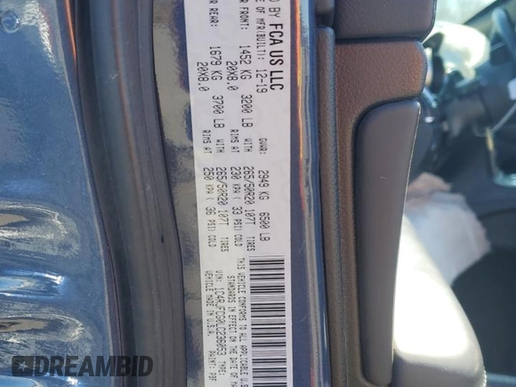 2020 Jeep Grand Cherokee Overland with VIN 1C4RJFCG0LC236053, listed as a Copart auction lot 49517905 with 65,861 mi miles and Salvage Title. Bid and sale history available at carsss.com. Image 14.