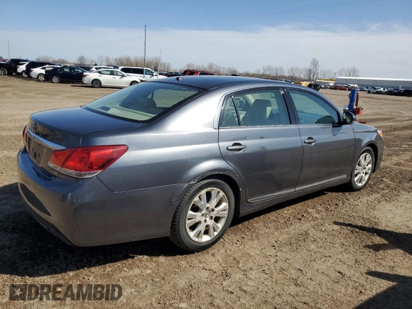 2011 Toyota Avalon with VIN 4T1BK3DB8BU389347, listed as a Copart auction lot 52387785 with Not Provided miles and Clean Title. Bid and sale history available at carsss.com. Image 3.