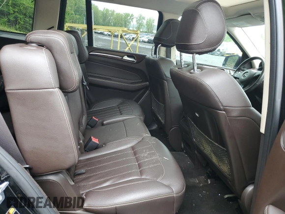 2018 Mercedes-Benz GLS 450 with VIN 4JGDF6EE6JB164295, listed as a Copart auction lot 53298964 with 45,720 mi miles and . Bid and sale history available at DreamBid. Image 12.