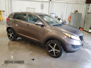 2011 Kia Sportage LX with VIN KNDPB3A23B7088157, listed as a Copart auction lot 55334385 with 163,716 mi miles and Non Repairable. Bid and sale history available at carsss.com. Image 4.