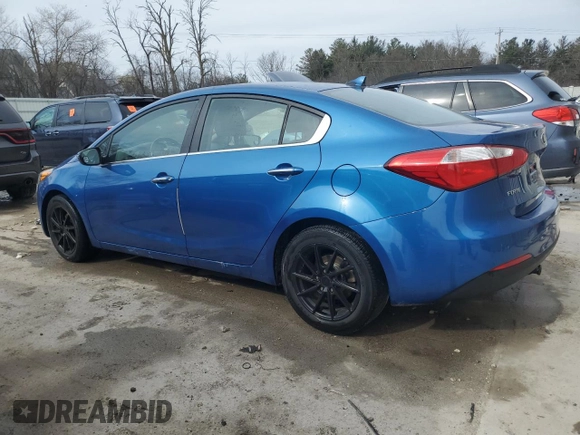 2014 Kia Forte EX with VIN KNAFZ4A89E5202094, listed as a Copart auction lot 52289655 with 57,566 mi miles and Clean Title. Bid and sale history available at carsss.com. Image 2.