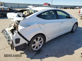 2013 Hyundai Elantra Limited z VIN 5NPDH4AEXDH343225, wystawiony jako Copart lot #88441585 z przebiegiem 162 095 mil mil oraz Nie do naprawy • Non repairable. Historia ofert i sprzedaży dostępna na DreamBid. Obrazek 3.