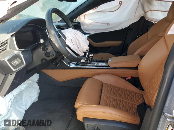 2021 Audi RS 7 z VIN WUAPCBF26MN906501, wystawiony jako Copart lot #37039103 z przebiegiem Nie podano mil oraz . Historia ofert i sprzedaży dostępna na DreamBid. Obrazek 7.