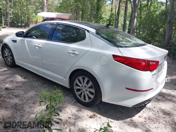 2015 Kia Optima EX with VIN 5XXGN4A75FG416779, listed as a IAAI auction lot 42642416 with 145,683 mi miles and . Bid and sale history available at DreamBid. Image 3.