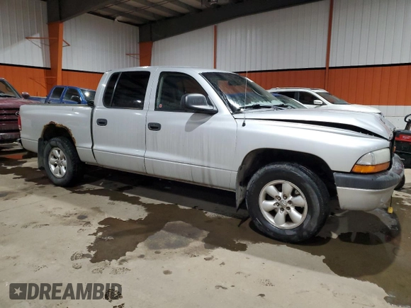 2003 Dodge Dakota Sport with VIN 1D7HL38N93S211272, listed as a Copart auction lot 86340074 with 356,331 mi miles and Salvage Title. Bid and sale history available at carsss.com. Image 4.