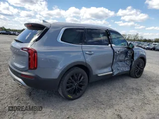2020 Kia Telluride SX with VIN 5XYP5DHC4LG084960, listed as a Copart auction lot 53172905 with 74,757 mi miles and Salvage title. Bid and sale history available at DreamBid. Image 3.