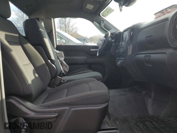 2023 Chevrolet Silverado 1500 Work Truck with VIN 3GCNAAED7PG325867, listed as a Copart auction lot 47447205 with 0 mi miles and Salvage Title. Bid and sale history available at carsss.com. Image 7.