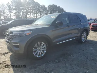 2023 Ford Explorer Limited with VIN 1FMSK7FH5PGC32051, listed as a Copart auction lot 44394505 with 20,626 mi miles and Salvage Title. Bid and sale history available at carsss.com. Image 1.
