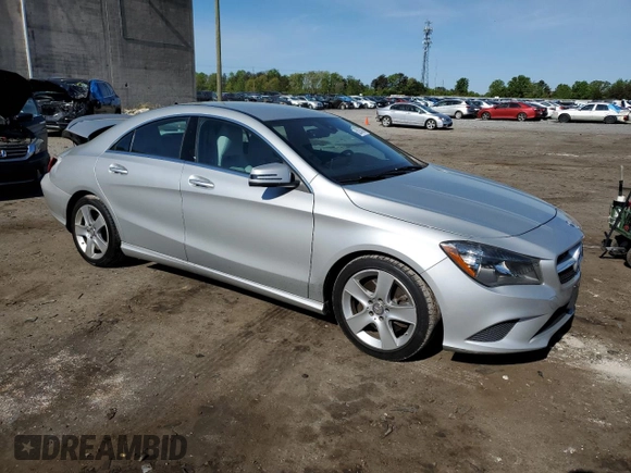 2016 Mercedes-Benz CLA 250 with VIN WDDSJ4EB6GN310163, listed as a Copart auction lot 52034004 with 82,605 mi miles and . Bid and sale history available at DreamBid. Image 4.