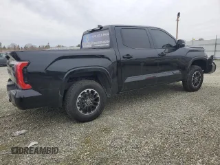 2023 Toyota Tundra Platinum with VIN 5TFNA5DB2PX085582, listed as a Copart auction lot 89322415 with 40,709 mi miles and Salvage title. Bid and sale history available at DreamBid. Image 3.