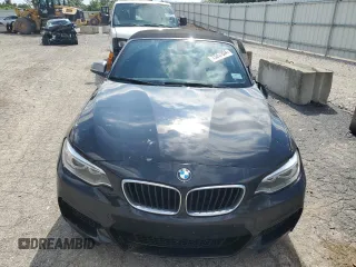 2016 BMW 2 Series M235i with VIN WBA1M1C52GV394388, listed as a Copart auction lot 73257804 with 87,391 mi miles and Salvage Title. Bid and sale history available at carsss.com. Image 5.