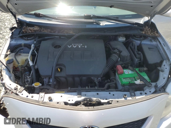 2010 Toyota Corolla with VIN 2T1BU4EEXAC533795, listed as a Copart auction lot 61817185 with 93,322 mi miles and Salvage title. Bid and sale history available at DreamBid. Image 11.