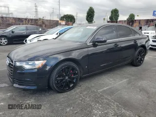 2014 Audi A6 2.0T Premium with VIN WAUCFAFC2EN153070, listed as a Copart auction lot 72190784 with 140,630 mi miles and Clean Title. Bid and sale history available at carsss.com. Image 1.