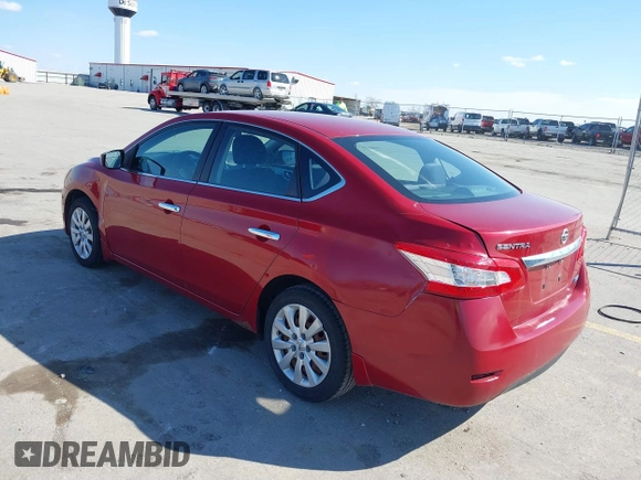 2013 Nissan Sentra S with VIN 3N1AB7AP7DL706915, listed as a IAAI auction lot 41883121 with 151,706 mi miles and . Bid and sale history available at DreamBid. Image 14.