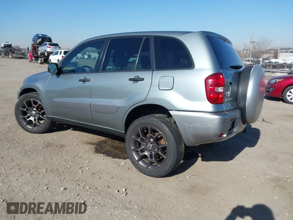 2005 Toyota RAV4 with VIN JTEHD20V150068910, listed as a IAAI auction lot 41832871 with 105,000 mi miles. Bid and sale history available at carsss.com. Image 3.