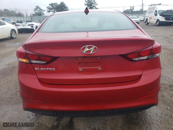 2018 Hyundai Elantra SEL with VIN 5NPD84LF4JH327040, listed as a Copart auction lot 43273555 with 114,729 mi miles and Salvage Title. Bid and sale history available at carsss.com. Image 6.