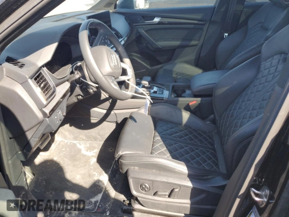 2023 Audi SQ5 Premium Plus with VIN WA1B4AFY7P2146601, listed as a Copart auction lot 46319784 with 8,273 mi miles and Salvage title. Bid and sale history available at DreamBid. Image 7.