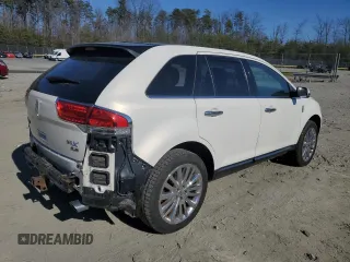 2012 Lincoln MKX with VIN 2LMDJ8JK2CBL13731, listed as a Copart auction lot 47603885 with 171,251 mi miles and Salvage Title. Bid and sale history available at DreamBid. Image 3.