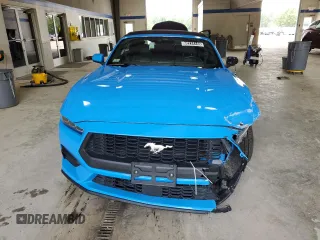 2024 Ford Mustang EcoBoost with VIN 1FAGP8UH7R5132543, listed as a Copart auction lot 60214145 with 21,728 mi miles and Clean title. Bid and sale history available at DreamBid. Image 5.