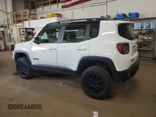 2018 Jeep Renegade Trailhawk with VIN ZACCJBCB2JPG81356, listed as a Copart auction lot 48348035 with 51,621 mi miles and Salvage Title. Bid and sale history available at carsss.com. Image 2.