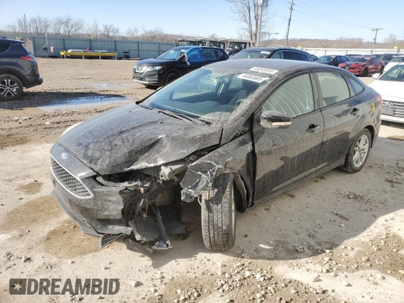 2017 Ford Focus SE with VIN 1FADP3F23HL244832, listed as a Copart auction lot 44063065 with 165,853 mi miles and Salvage title. Bid and sale history available at DreamBid. Image 1.