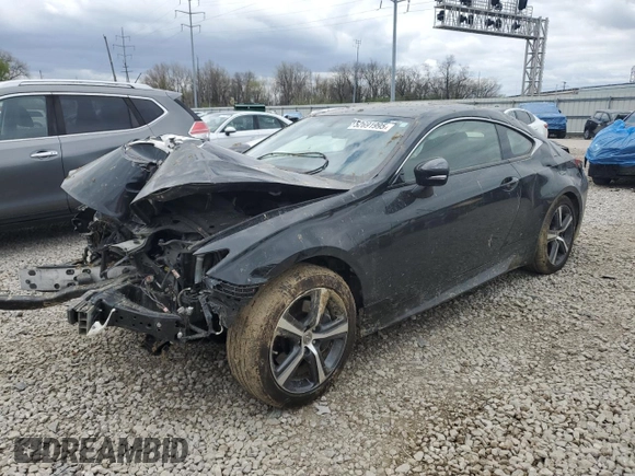2017 Lexus RC with VIN JTHSM5BC4H5002820, listed as a Copart auction lot 52691995 with 60,560 mi miles and Salvage Title. Bid and sale history available at carsss.com. Image 1.