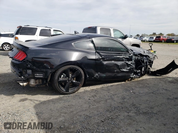2022 Ford Mustang GT with VIN 1FA6P8CF6N5130112, listed as a Copart auction lot 49513585 with 24,759 mi miles and Salvage title. Bid and sale history available at DreamBid. Image 3.