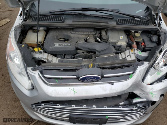 2013 Ford C-Max Hybrid SEL with VIN 1FADP5BU4DL547325, listed as a Copart auction lot 50646715 with 158,520 mi miles and Salvage Title. Bid and sale history available at carsss.com. Image 12.