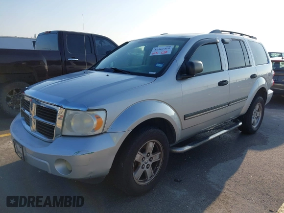 2008 Dodge Durango SLT z VIN 1D8HB48N68F124773, wystawiony jako IAAI lot #41461419 z przebiegiem 185 524 mil mil oraz . Historia ofert i sprzedaży dostępna na DreamBid. Obrazek 2.