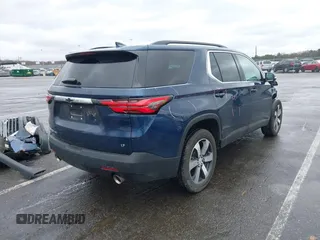 2023 Chevrolet Traverse LT Leather with VIN 1GNEVHKW8PJ288112, listed as a IAAI auction lot 41743297 with 19,651 mi miles. Bid and sale history available at carsss.com. Image 4.