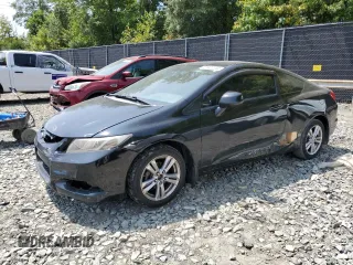 2012 Honda Civic Cpe EX with VIN 2HGFG3B88CH540837, listed as a Copart auction lot 67922244 with 186,171 mi miles and Salvage Title. Bid and sale history available at carsss.com. Image 1.