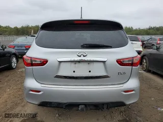 2013 Infiniti JX35 with VIN 5N1AL0MM3DC326903, listed as a Copart auction lot 72902124 with 213,631 mi miles and Salvage Title. Bid and sale history available at carsss.com. Image 6.
