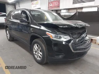 2020 Chevrolet Traverse LS z VIN 1GNERFKW1LJ185651, wystawiony jako IAAI lot #41937135 z przebiegiem 81 714 mil mil oraz . Historia ofert i sprzedaży dostępna na DreamBid. Obrazek 1.