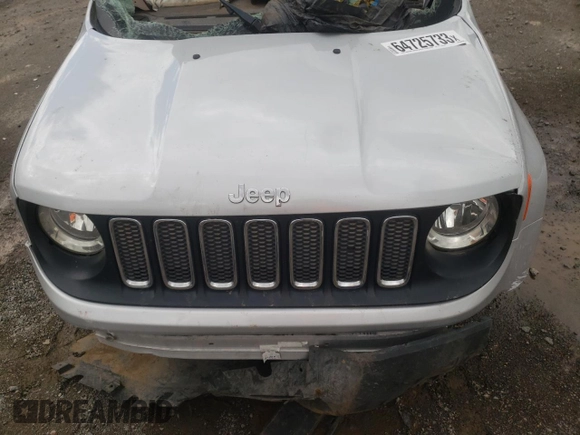 2018 Jeep Renegade Sport with VIN ZACCJBAB6JPH45904, listed as a Copart auction lot 55240505 with Not provided miles and Salvage title. Bid and sale history available at DreamBid. Image 11.