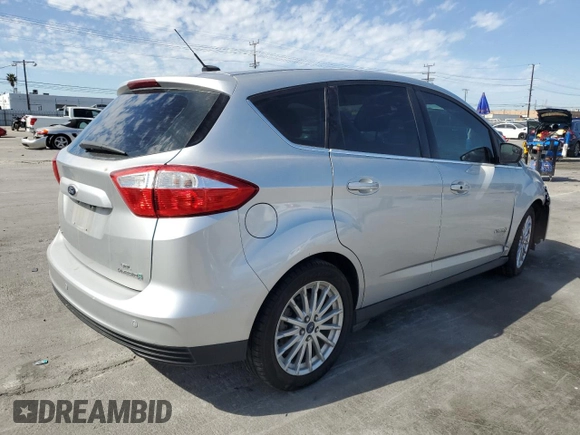 2014 Ford C-Max SEL with VIN 1FADP5BU6EL521326, listed as a Copart auction lot 47449925 with 114,234 mi miles and Salvage Title. Bid and sale history available at DreamBid. Image 3.