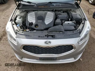2014 Kia Cadenza Premium z VIN KNALN4D77E5120480, wystawiony jako Copart lot #55251915 z przebiegiem 193 390 mil mil oraz Szkody całkowita. Historia ofert i sprzedaży dostępna na DreamBid. Obrazek 11.