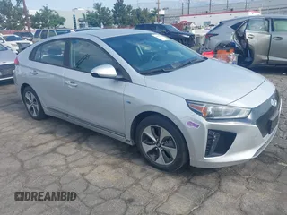2019 Hyundai Ioniq with VIN KMHC75LH3KU043049, listed as a IAAI auction lot 42777554 with 50,698 mi miles and . Bid and sale history available at DreamBid. Image 1.
