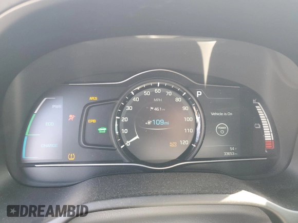 2019 Hyundai Ioniq Limited z VIN KMHC05LH2KU052345, wystawiony jako Copart lot #78906854 z przebiegiem 33 653 mil mil oraz Szkoda całkowita • Salvage title. Historia ofert i sprzedaży dostępna na DreamBid. Obrazek 9.