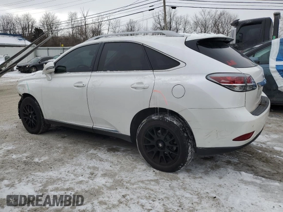 2013 Lexus RX 350 with VIN 2T2BK1BA1DC158093, listed as a Copart auction lot 45646325 with 203,599 mi miles and Salvage Title. Bid and sale history available at carsss.com. Image 2.