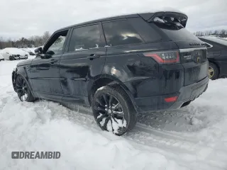 2018 Land Rover Range Rover Sport HSE with VIN SALWR2RK2JA194888, listed as a Copart auction lot 43160305 with 106,260 mi miles and Salvage title. Bid and sale history available at DreamBid. Image 2.