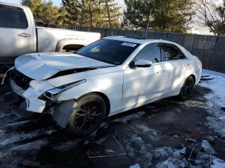 2018 Cadillac CTS Sedan Luxury AWD with VIN 1G6AX5SX8J0142351, listed as a Copart auction lot 42969535 with 91,152 mi miles and Salvage Title. Bid and sale history available at carsss.com. Image 1.