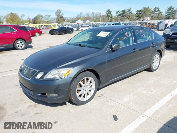2006 Lexus GS 300 with VIN JTHCH96SX60002204, listed as a IAAI auction lot 42113496 with 231,140 mi miles. Bid and sale history available at carsss.com. Image 2.